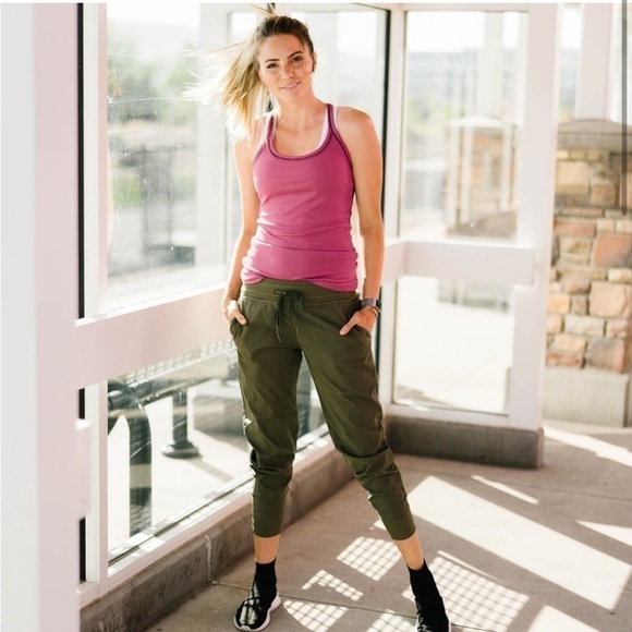 Zyia Olive Trail Joggers 29" Medium - Picture 1 of 9